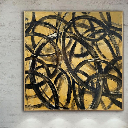 Abstract line art for home decor EXPLICITNESS