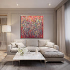 RED MADNESS 57"x57"