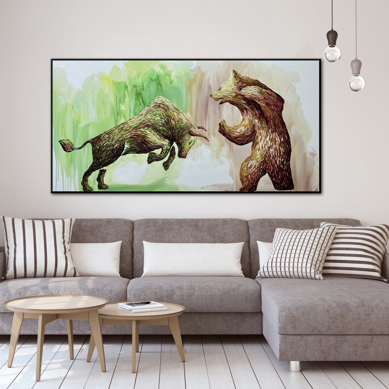 RAISED RISKS 36"x72"