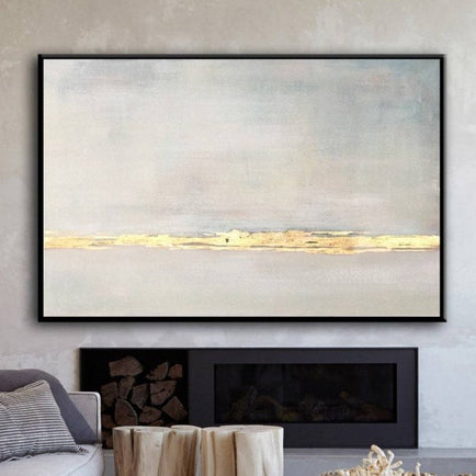 Large canvas abstract art GLEAM