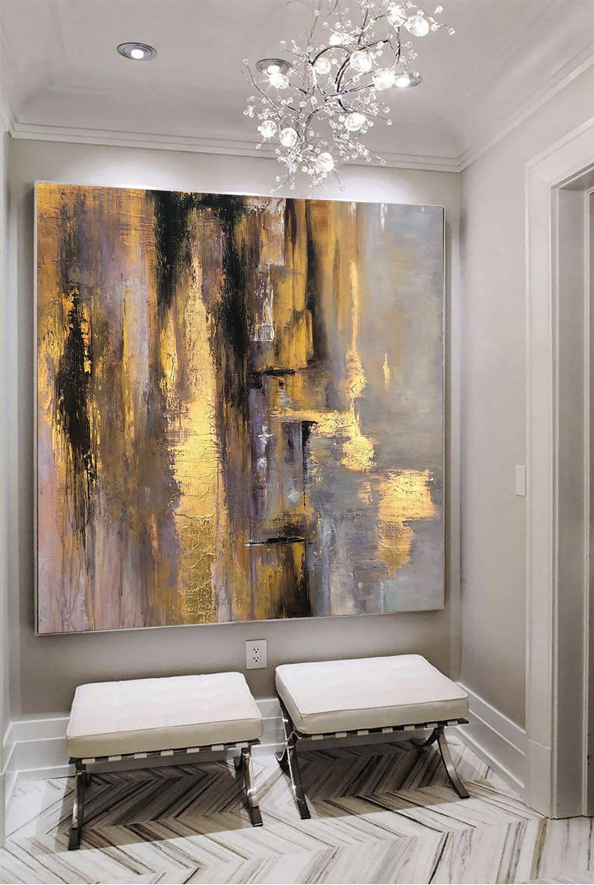 Secret Moment - Original Abstract Painting — eclosque - stylish