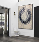 Large Abstract Painting Original Oversize Black And White Abstract Painting Modern Art Painting On Canvas | PORTAL - Trend Gallery Art | Original Abstract Paintings