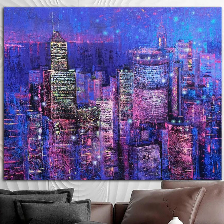 SKYSCRAPERS 35"x43"