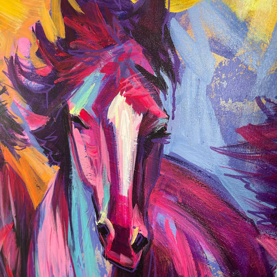 Abstract Animal Painting