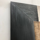 Original Geometric Art Paintings On Canvas In Black, Gray And Beige Colors Abstract Shapes Art Modern Hotel Wall Decor | GEOMETRIC MYSTERY - Trend Gallery Art | Original Abstract Paintings