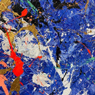 PURPLE SPLASH inspired by Jackson Pollock