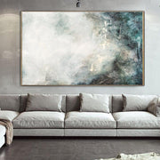 Abstract Neutral Paintings On Canvas Contemporary Painting Wall Decor | WATERFALL