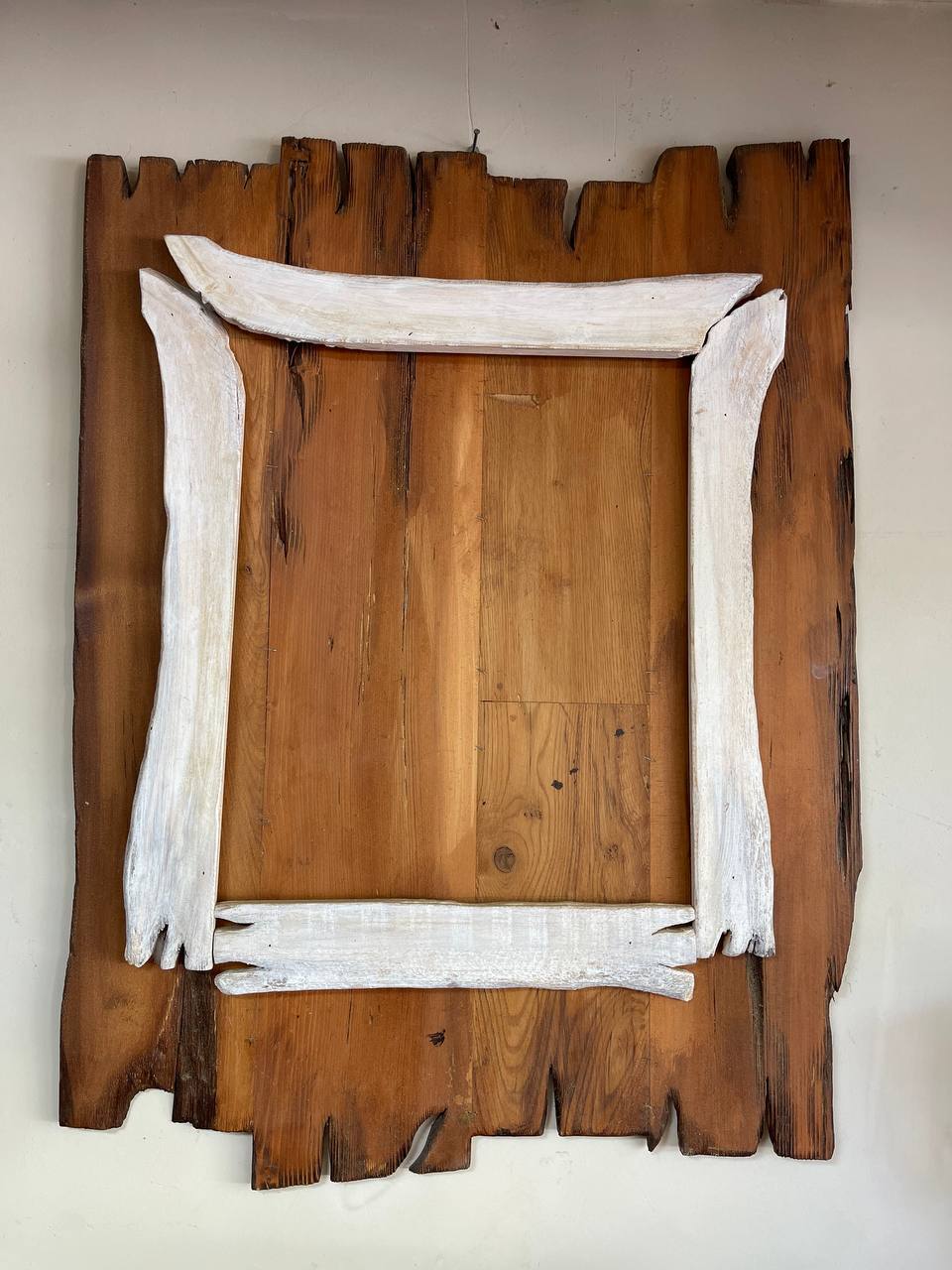 Hand Crafted Natural Edge Frames Created From Red Cedar Driftwood