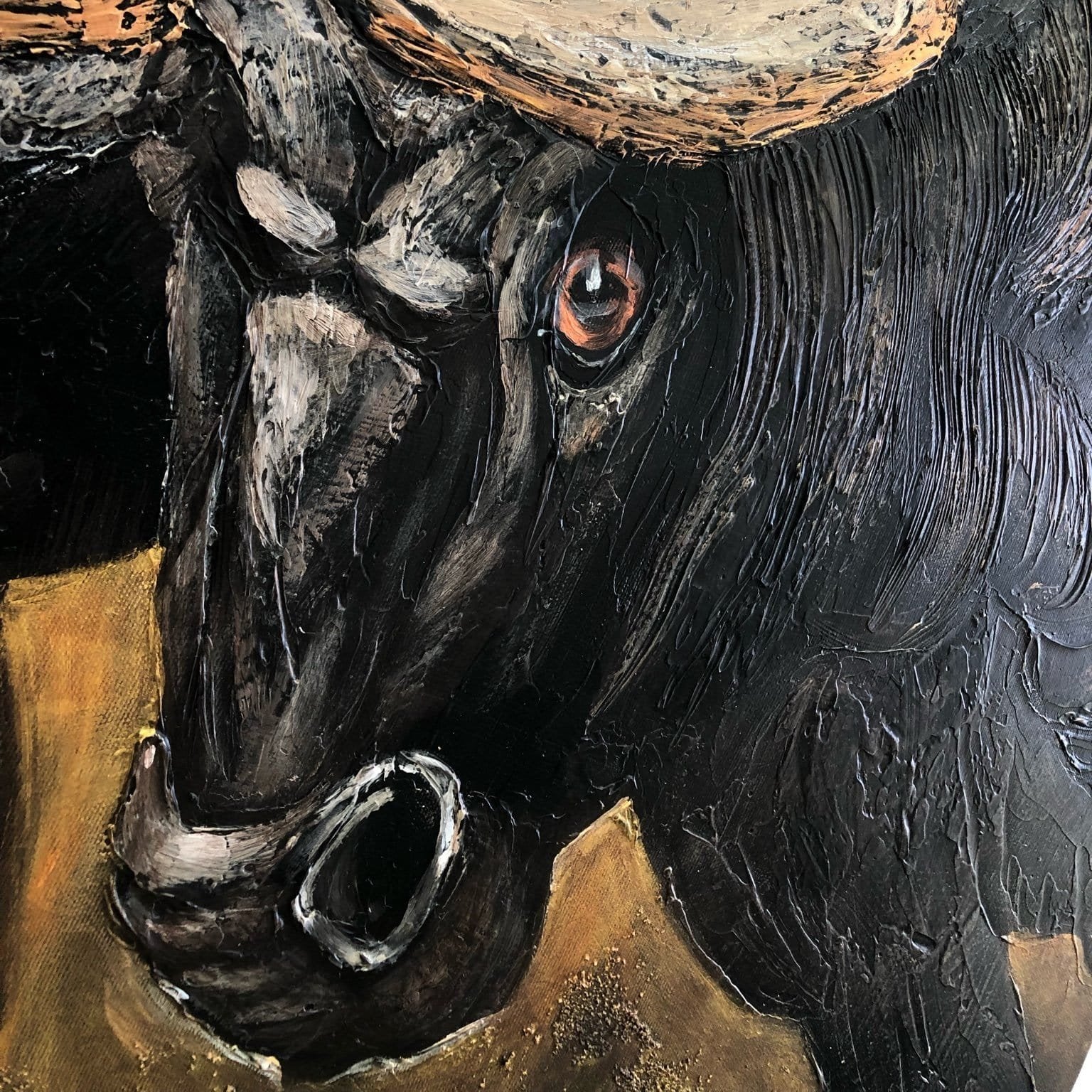 Abstract Bull Art