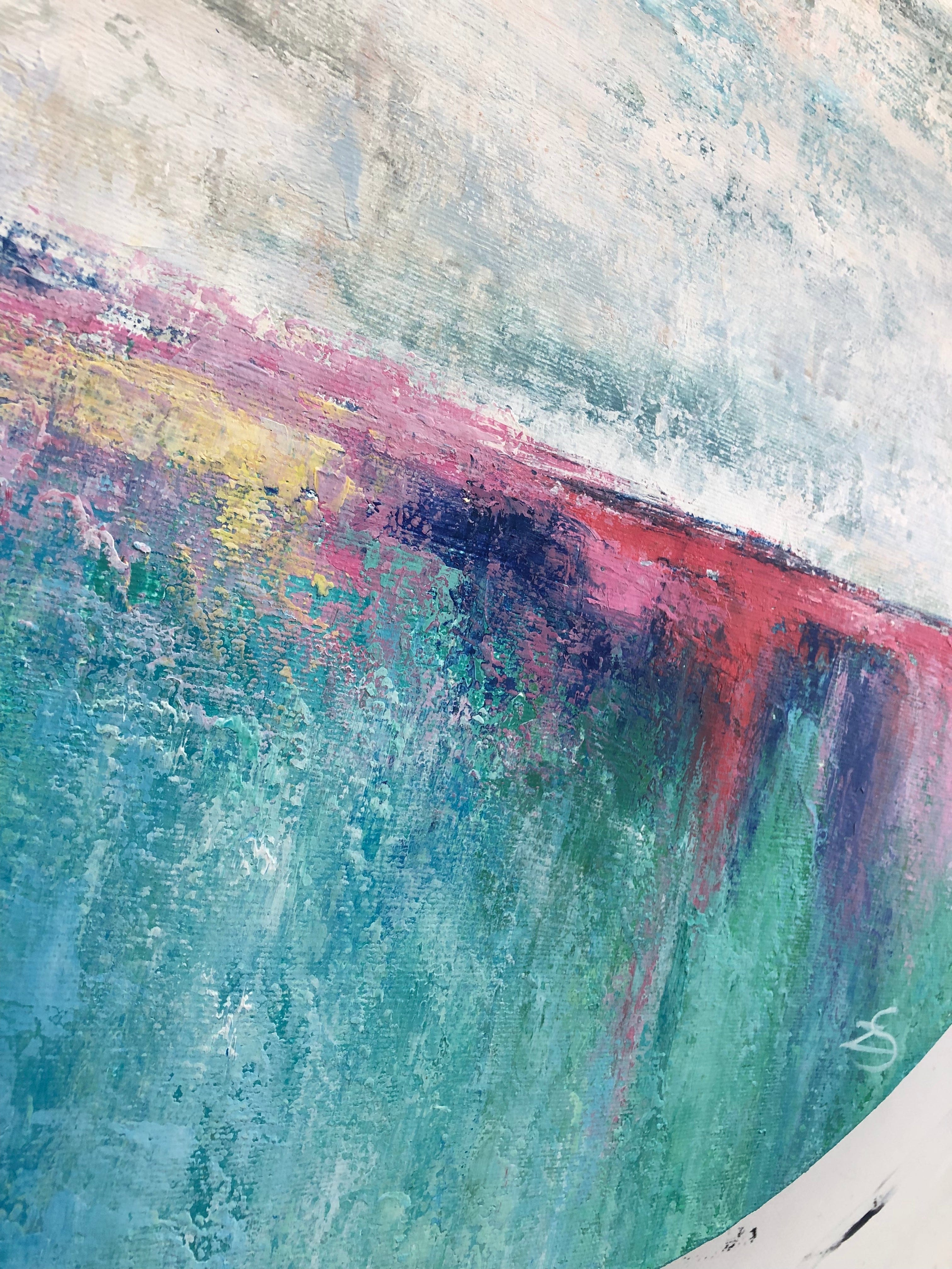 Round Canvas Paintings: The Timeless Charm of Circular Art ...