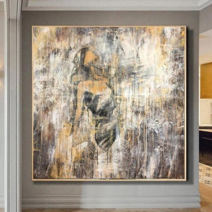 Abstract emotional figurative painting LIFESTYLE