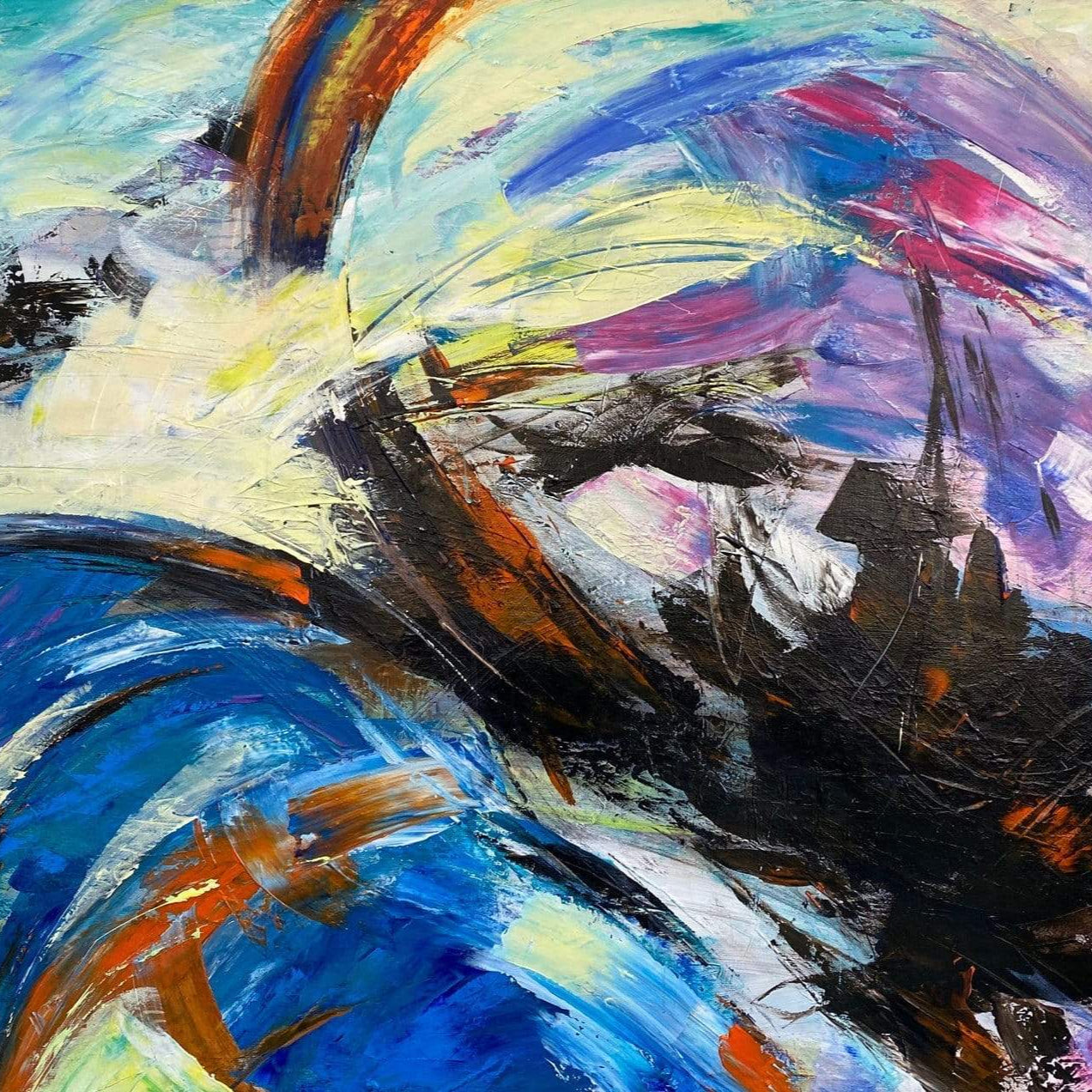 COLOR OF RAIN 40"x60"