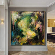 Extra Large Abstract Colorful Paintings On Canvas Modern Artwork Contemporary Wall Art Abstract Fine Art | BEYOND WORLDS