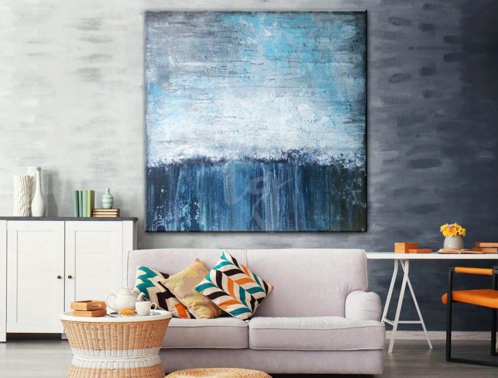 Extra Large Canvas Art, Original Abstract Painting on Canvas