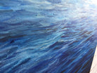 Large Sea Painting On Canvas Acrylic Painting On Canvas Blue Sea Abstract Painting | ENDLESS OCEAN - Trend Gallery Art | Original Abstract Paintings