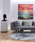 Original Sea Painting Colorful Landscape Acrylic Painting Extremely Unique Painting Landscape Abstract | MAGICAL DREAM - Trend Gallery Art | Original Abstract Paintings