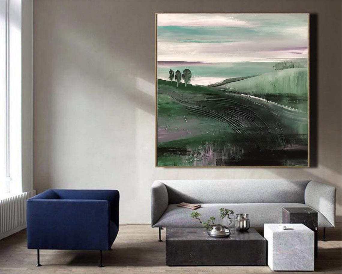 Oil Paintings Landscape Abstract Painting Canvas Original Texture Paintings On Canvas | NATIVE PLACES - Trend Gallery Art | Original Abstract Paintings