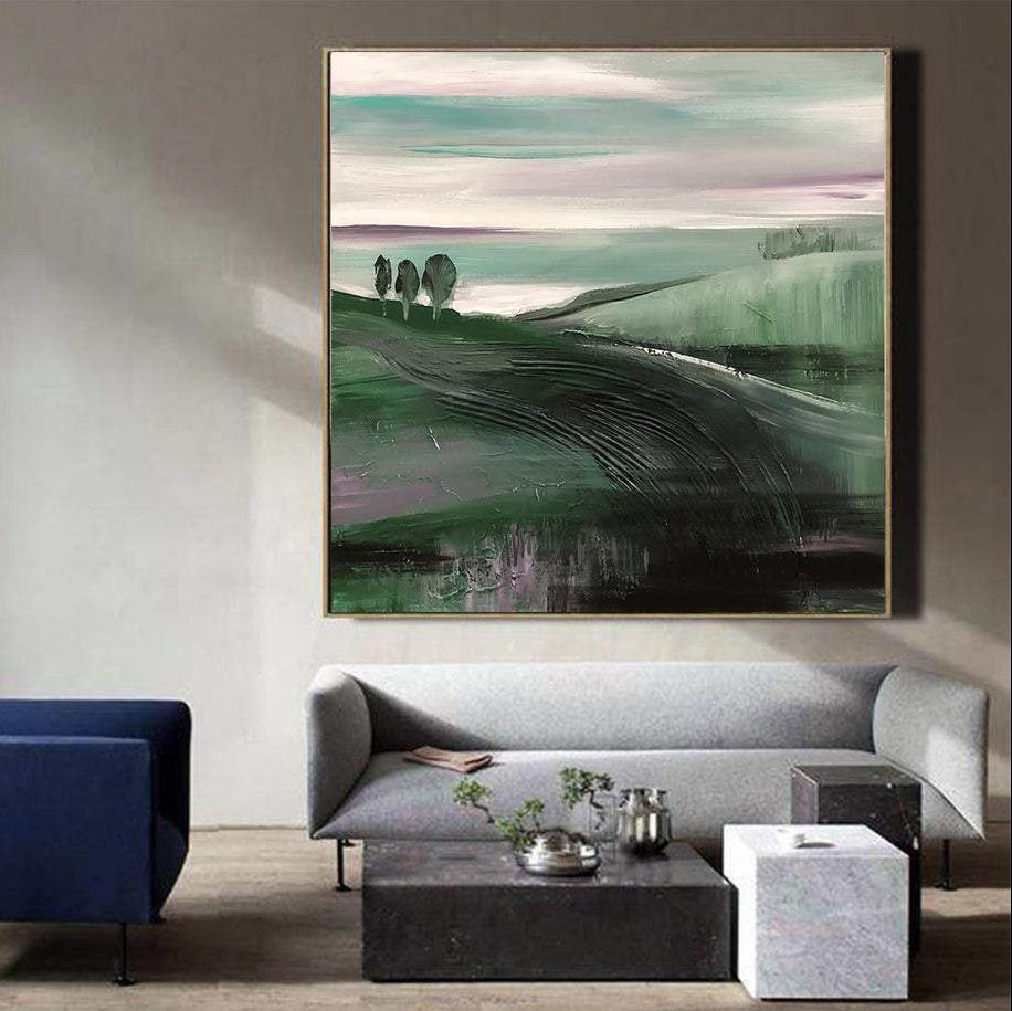 Oil Paintings Landscape Abstract Painting Canvas Original Texture Paintings On Canvas | NATIVE PLACES - Trend Gallery Art | Original Abstract Paintings