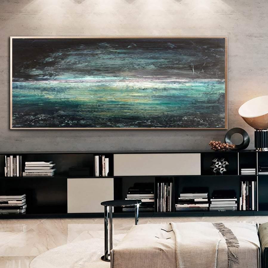 Large Original Creative Abstract Contemporary Painting Abstract Oil Painting on Canvas Fine Art Contemporary Wall Art | SPACE SEA - Trend Gallery Art | Original Abstract Paintings