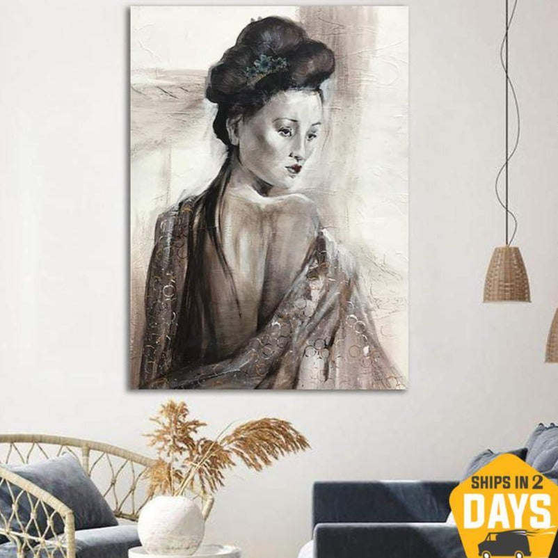 JAPAN GEISHA 40"x30"