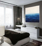 Large Sea Painting On Canvas Acrylic Painting On Canvas Blue Sea Abstract Painting | ENDLESS OCEAN - Trend Gallery Art | Original Abstract Paintings