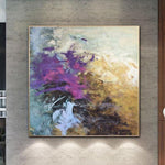 Large Canvas Art Abstract Original Paintings Colorful Paintings Contemporary Acrylic Paintings On Canvas | WIND DANCE